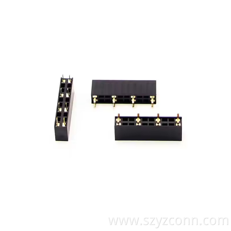 2.54mm Pitch Female Header Dual Row Straight H8.5mm 22P-240P (4) 2.54mm Pitch Female Header Dual Row Straight H8.5mm 22P-240P (4)